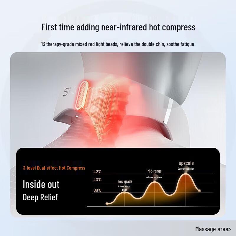SKG G5 Neck Massager with Heat and Pulse Therapy