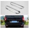 For Mercedes-Benz Vito (W447) V-Class 2017- ABS Chrome Rear Reflector Fog Light Lamp Cover Trim Bezel Frame Styling
