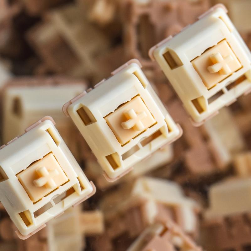 Saint Panda Custom 5-Pin Hot-swappable Keyboard Switch Tactile Mechanical Switch for Keyboard Modding Enthusiasts