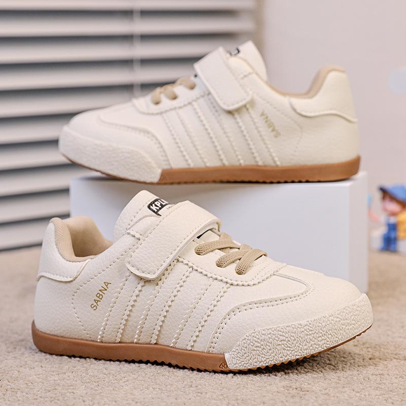 Children's Sports Shoes 2025 Spring and Autumn New Girls Soft-soled Casual Shoes Medium and Older Children's Non-slip German Training Shoes Boys' S