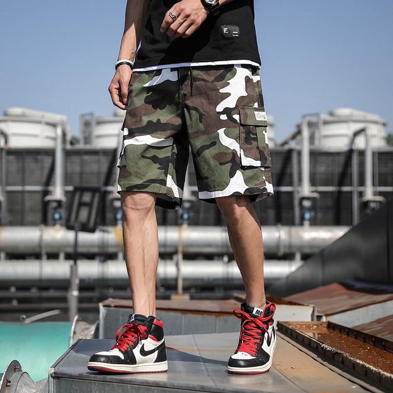 Men's Summer Korean Style Casual Sport Shorts - Trendy, Loose-Fit Beach Five-Point Pants