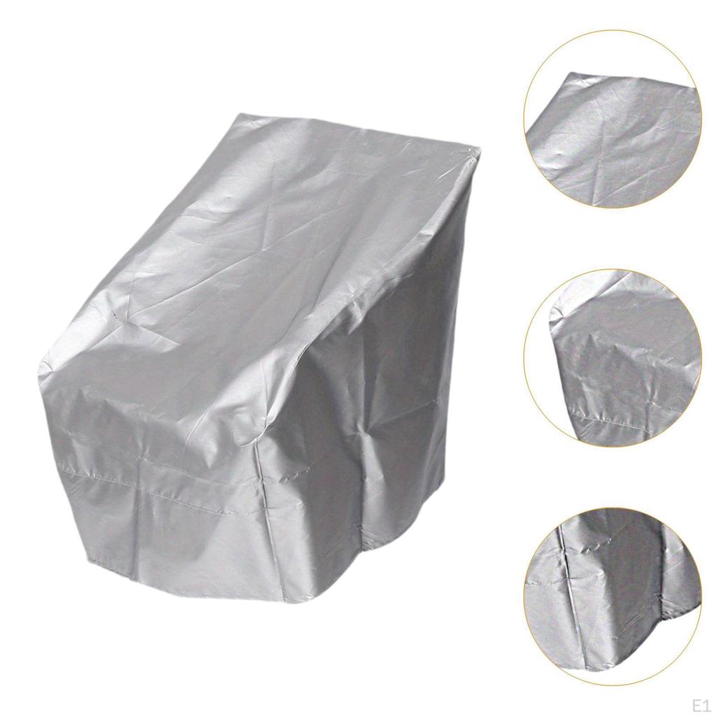 Folding Office Chair Cover, Oxford Cloth All Weathers High Back Cover