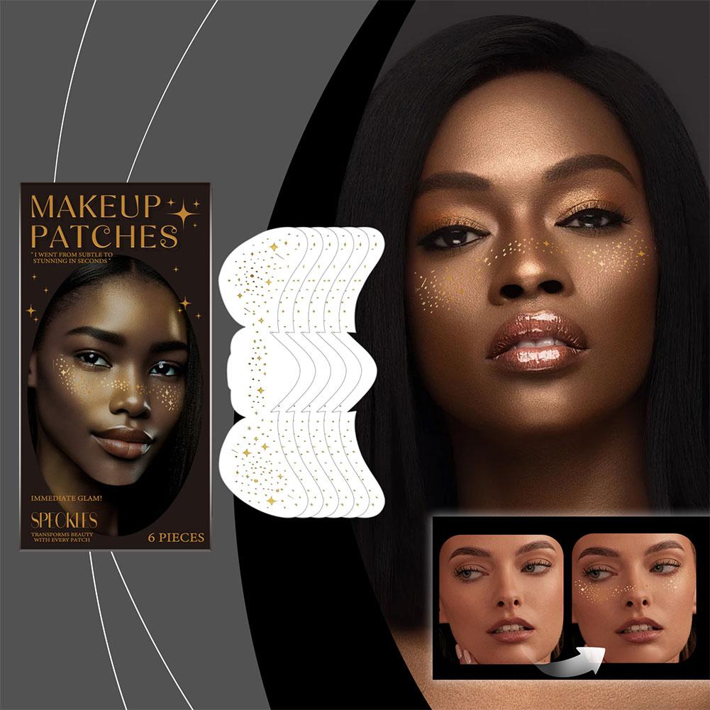 2024 Fashion Flash Stickers To Easily Create Natural Makeup Makeup Beauty Stickers Freckles R5U5
