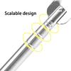 Extendable Shoe Horn Long Handle for Seniors 31cm-65cm Stainless Steel Telescopic Shoe Spoon for Pregnant Woman Elderly 1/2/4Pcs