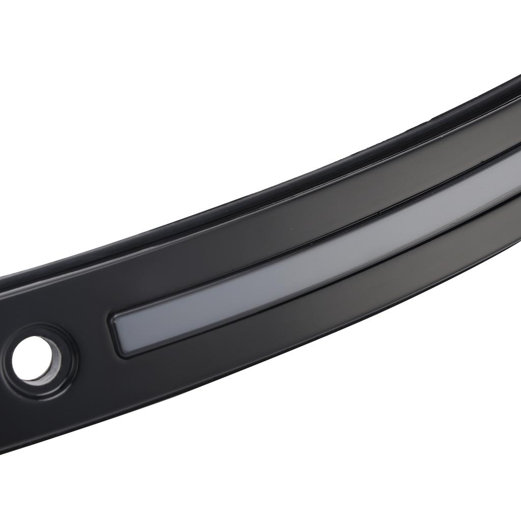 LED Running Turn Signal Light Windshield Trim for Harley 2014+ Electra Glide Black