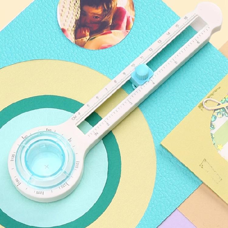 Circular Paper Cutter with Removable Cutting Head Circular Cutter Circle Paper Trimmer Rotating Cutter for Card Making