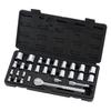 Takagi M&M Socket Wrench Set, Gray, 29-Piece Set, Heat-Treated, Durable, Hard Case for Convenient Storage, S-300