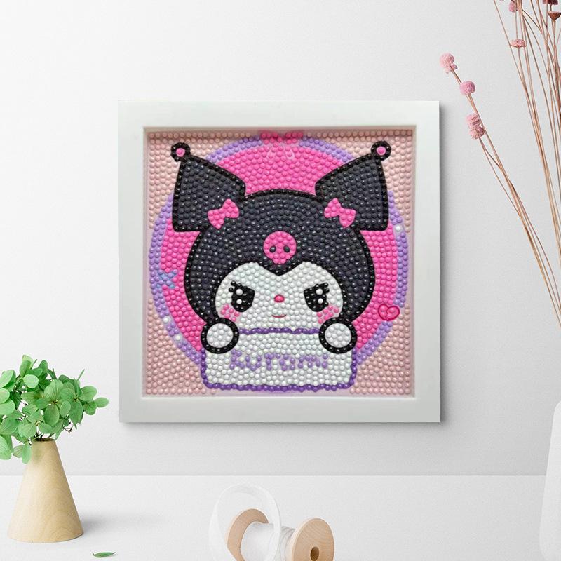 Free Shipping/Cartoon Diamond Painting Children'S Gift Handmade Cross Stitch Framed Diy Bedroom Sticker