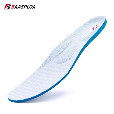 Men Women Insoles Deodorant Non-Slip Soft Shock Absorption Sport Shoes Pad Breathable Vigorously Cotton Sport Insoles
