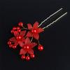 Wedding Accessories Hairpin Hair Jewelry Beautiful Headdress Hair Clip Bride Hairpin Flower Hairpin