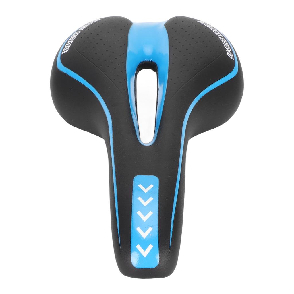Náhradní sedlo na kolo Univerzální Černé a modré Ergonomické Pohodlné sedlo na kolo pro silniční kola Skládací kola