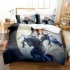 3D Print Game Crisis Core Final Fantasy VII Bedding Set Boys Girls Twin Queen King Size Duvet Cover Pillowcase Bed Boys Adult