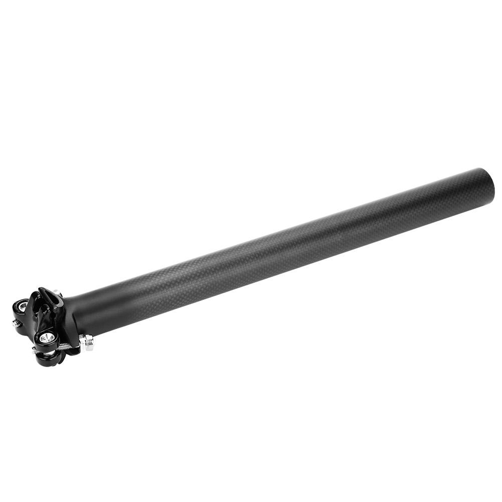 Carbon   Mountain Road Bike Shockproof   Saddle Seat Post Seatpost (27.2X350MM)