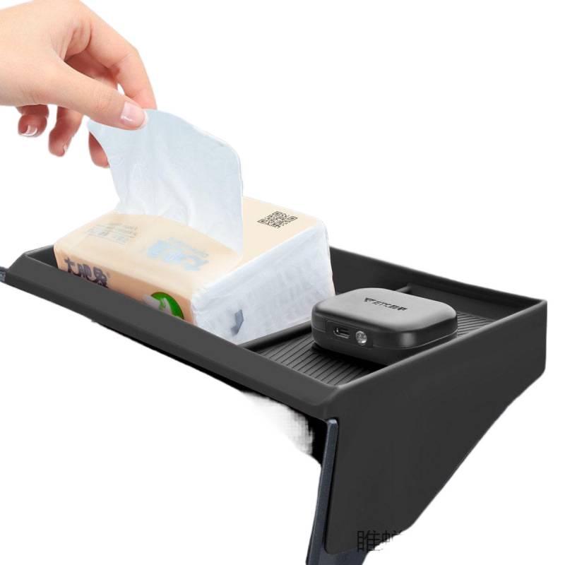 Silicone Storage Box for BMW X5 LX3 iX1 Center Console Screen - Fits New 3 & 5 Series With Decorative Features