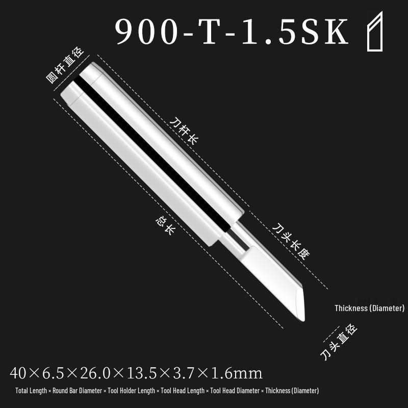 Lead-Free 900M Knife-Type Soldering Iron Tip for 936 Constant Temperature Stations, Eco-Friendly
