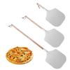 12Inch Pizza Shovel Detachable Wooden Handle Cake Lifter Pizza Transfer Tray  Restaurant