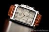 Square White Silver Square Rectangular Limited Seiko Quartz Leather Genuine Day Present To 300 Pieces JMW TOKYOMen's Watch, & Brown, Chronograph,