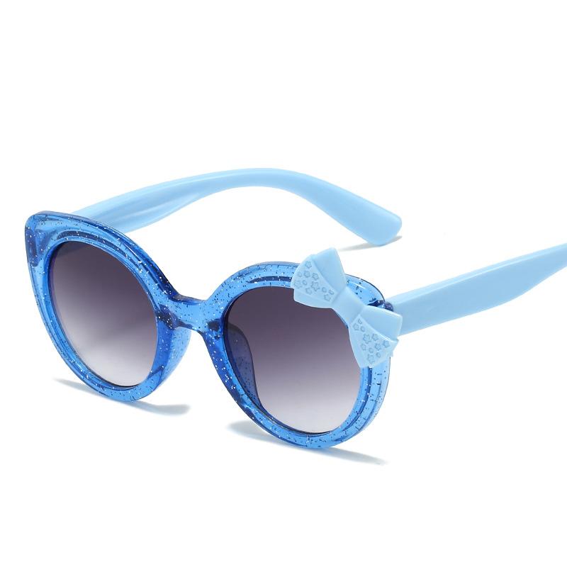 Classic Butterfly Childrens Sunglasse For Girls Plastic Pink Glasses Vintage Anti-Reflective Sun Glasses For Sunshades Uv400