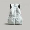 Drawstring Lace-up Bow Mochilas Mujer Student Mochila High Capacity Bag Daily Using Zipper Bolsas 2026 New Youth Backpack
