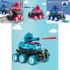 Inertia Impact Transforming Tank Toy For Kids With Shooting Function And Deformation