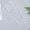 New Plastic Card Sleeves with Lanyard Transparent ID Card Protective Film Student ID Card Holder
