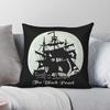 The Black Pearl Pillowcase Polyester Linen Velvet Creative Zip Decorative Throw Pillow Case Room Cushion Cover