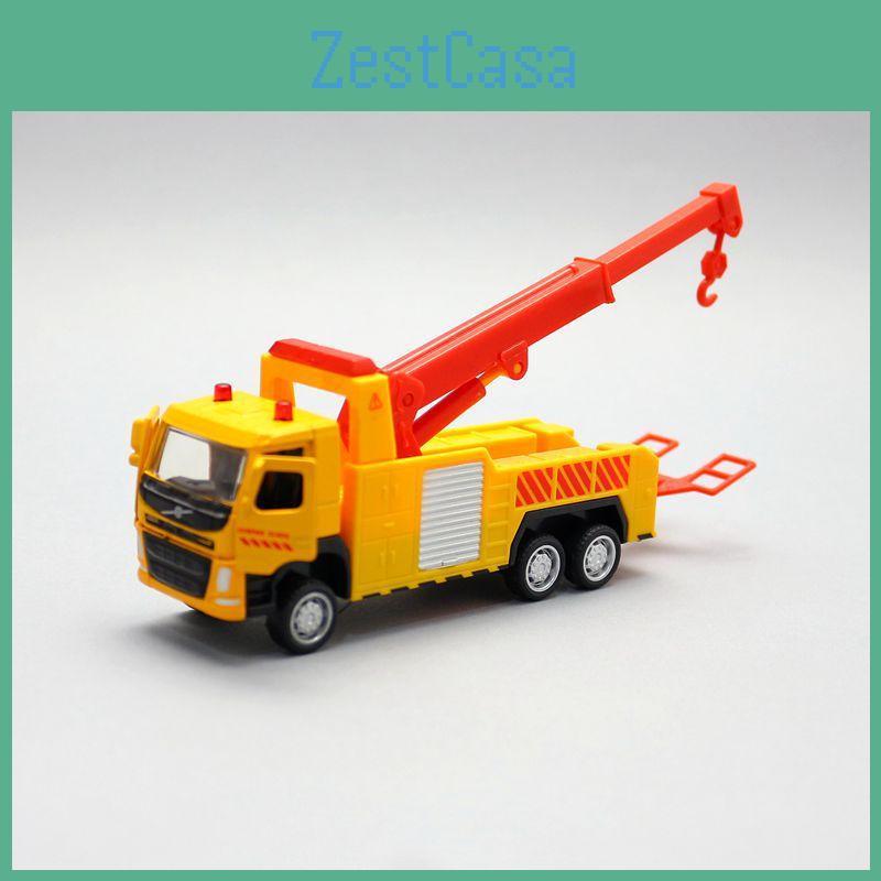 Alloy Car Model Roadside Rescue Crane Truck For Kids Play