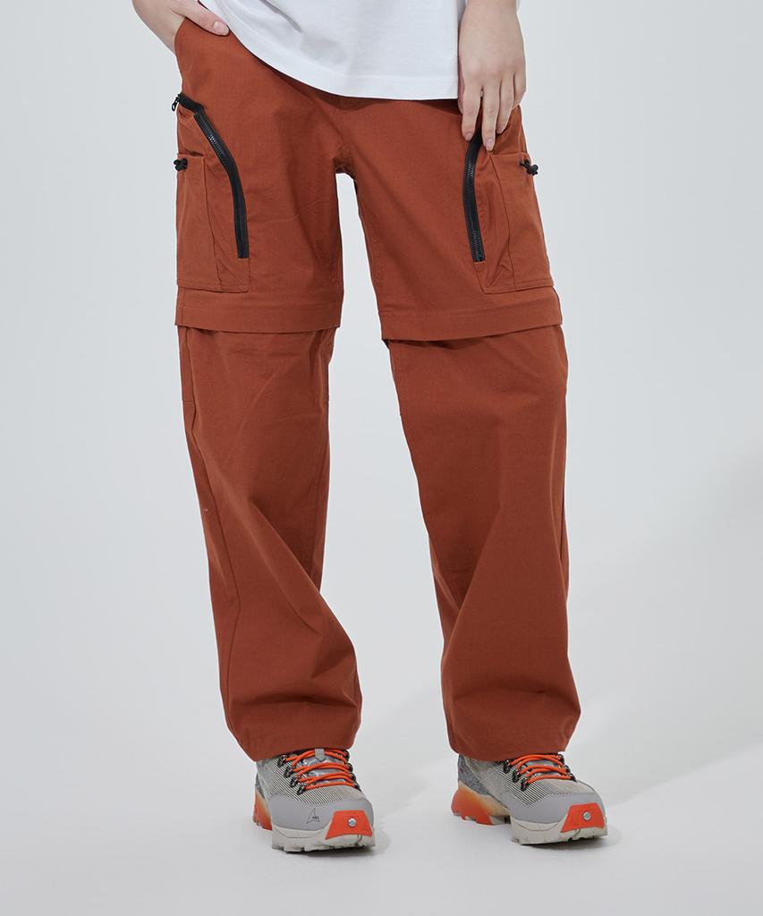 SIERRA DESIGNS Glen Detachable Wide Pants Brown