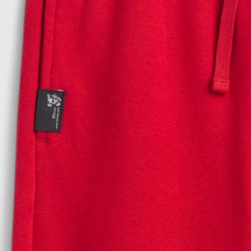 GAP Girls' Logo Fleece Cuffed Sweatpants