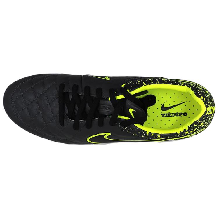 Nike Tiempo Legend 5 FG Soccer Cleat Men Cleats Black Anthracite Black-Volt 631518-006