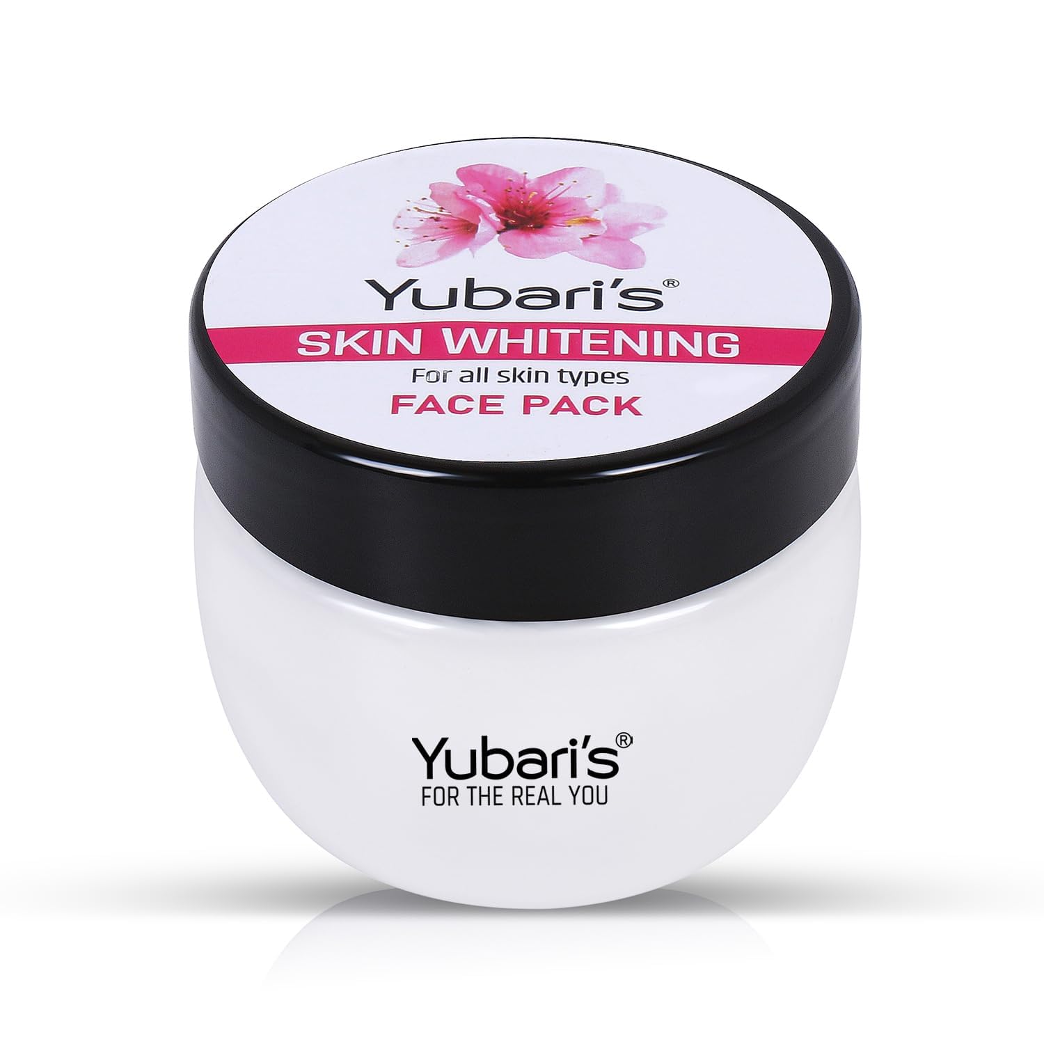 Yubari White Skin Face Pack - Glowing Skin, Oil Control | 190 ml