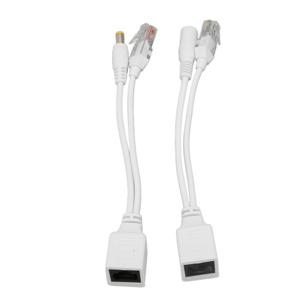 12V POE Splitter Adapter Stable Easy To Install Plug and Play Waterproof POE Splitter Adapter Male Female for IP Camera