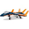 LEGO Creator Expert Supersonic Jet Toy Building Set for Kids Ages 7-9, Vehicle Model 31126