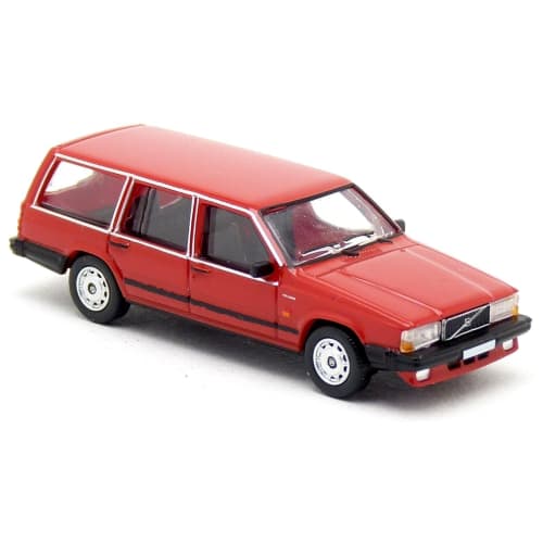 PCX87 1/87 Scale HO Scale Red 1985 Volvo 740 Station Wagon Premium Classics Diecast Car