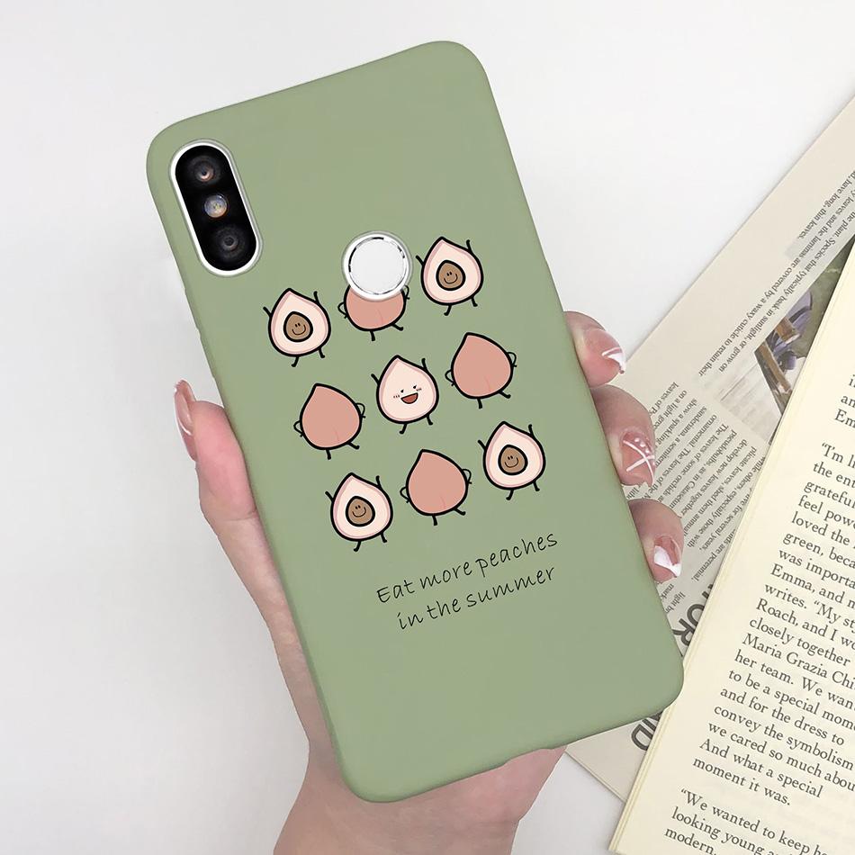 Case For Xiaomi Redmi S2 Y2 Cover Soft Matte Cute Pattern Silicone TPU Phone Case for Xiaomi RedmiS2 S 2 Y 2 Cases Back Cover