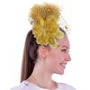 1920s Flower Hair Clip for Women Flapper Headpiece Headwear for Party Party Elegant Feather Large Flower