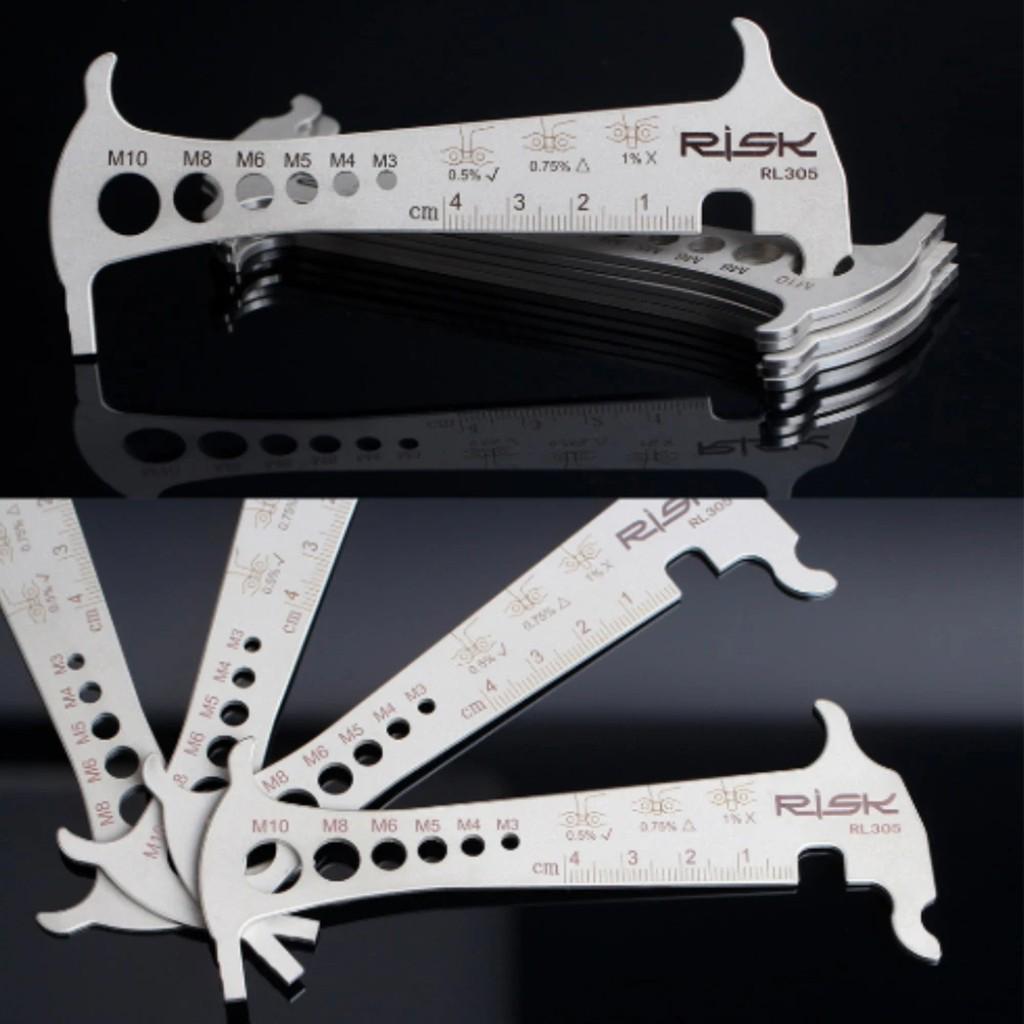 (Joy choose)Bike Chain Checker Wear Indicator Measure Tool Gauge  Checker