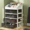 Portable Sturdy PP Drawer Cabinet Home Accessory for Desktop Organization Stylish for Various Office Items Storage