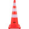 Safety Cones Traffic Cones 6 x 36" Orange Reflective Collars Road Cones