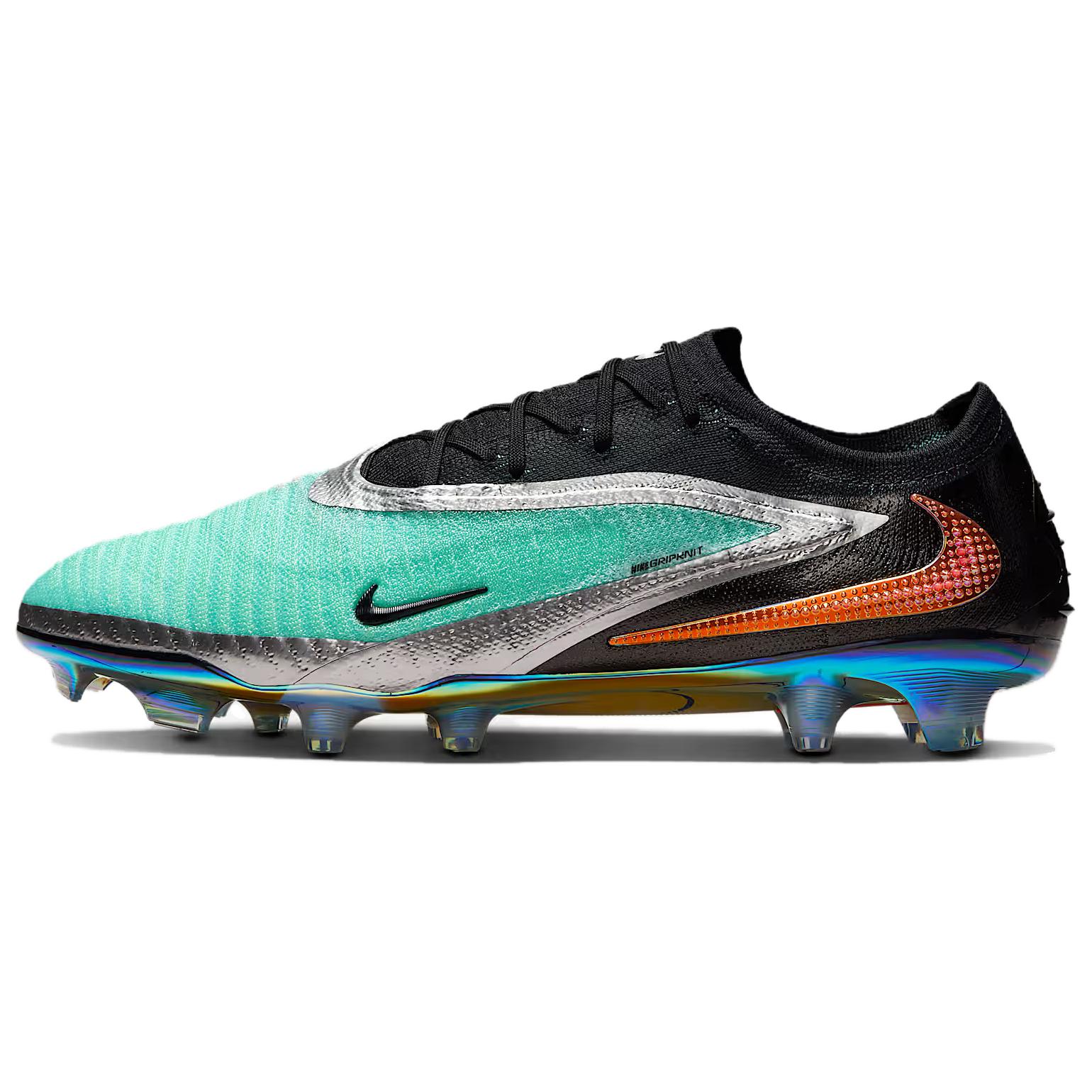 

Кроссовки унисекс Nike Phantom 6 Low Elite FG Хром Черный Бирюзовый IH3737-001 41