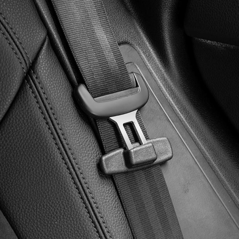 2Pcs Seat Belt Stop Button Prevent Belt Buckle from SlidingDown TheBelt Seat Belt Stopper SpacingLimit Buckle Clip