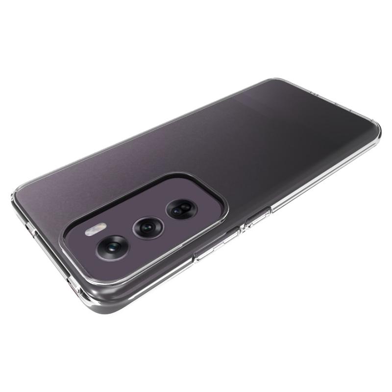 10Pcs/Pack For Oppo Reno12 5G (Global) Case TPU Phone Cover Clear Back Anti-Watermark