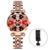 Adjustable Quartz Stainless Steel Fashion Watch Perfect Gift for Day Ladies' Watch Stylish, Cute, Waterproof, Popular, Length, Watch, - Birthdays,