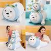 Niedlicher Weißbär Plüschtier Kissen Stofftier Puppe Brille Bär Mädchen Geschenk Großhandel Fabrik