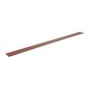 Wood Slat Acoustic Panels 8 PCS 96 X 6 Inch for Modern Wall Black Walnut