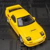 Zhongyuanxing RX-7 Alloy Coupe Car Model with Pull Back, Sound, and Light Features