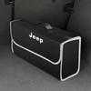 Car Folding Storage Box Large Capacity Felt Organzer Bag For Jeep Wrangler JK Gladiator Renegade Grand Cherokee Wagoneer Avenger