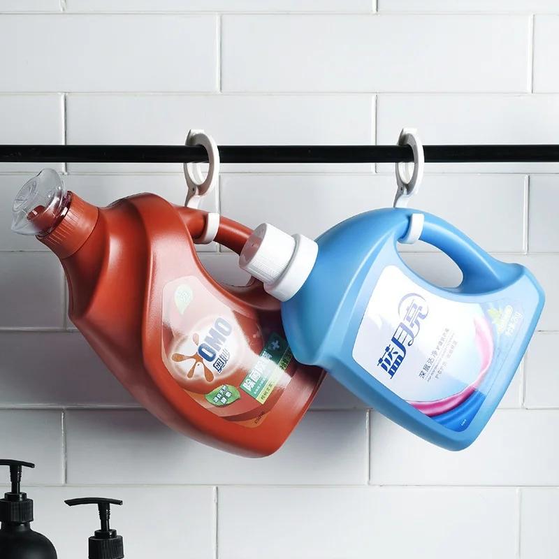 10pcs Windproof S Shaped Hooks Multi-purpose Wardrobe Closet Hook Household Card Position S-hook Ring Buckle With Safety Buckle