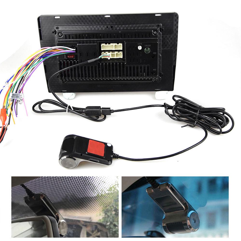 High-Resolution Android USB Dash Cam with ADAS Navigation