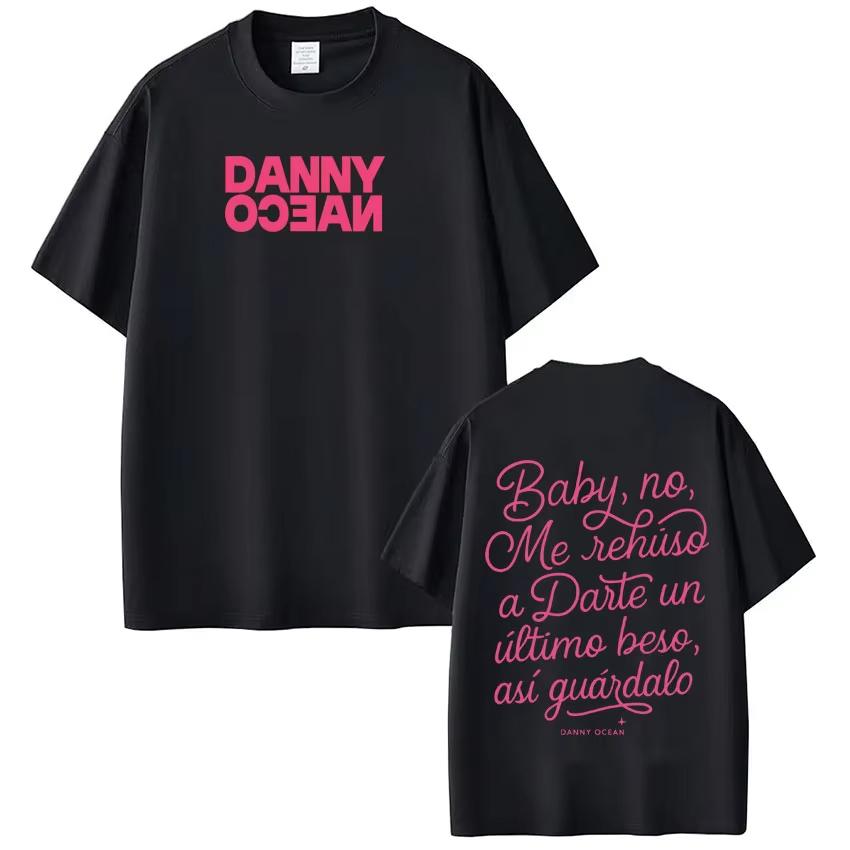 Rapper Danny Ocean Fashion Graphic Tshirt Men Women Aesthetic Casual pure Cotton Tshirts 2026 Shortsleeved Harajuku Tops
